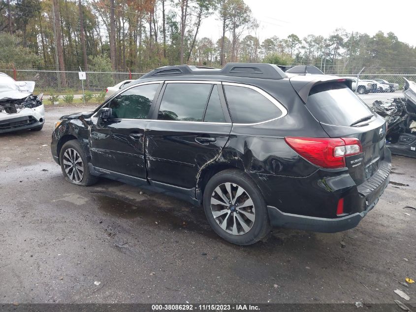 2017 SUBARU OUTBACK 2.5I LIMITED - 4S4BSANC8H3220780