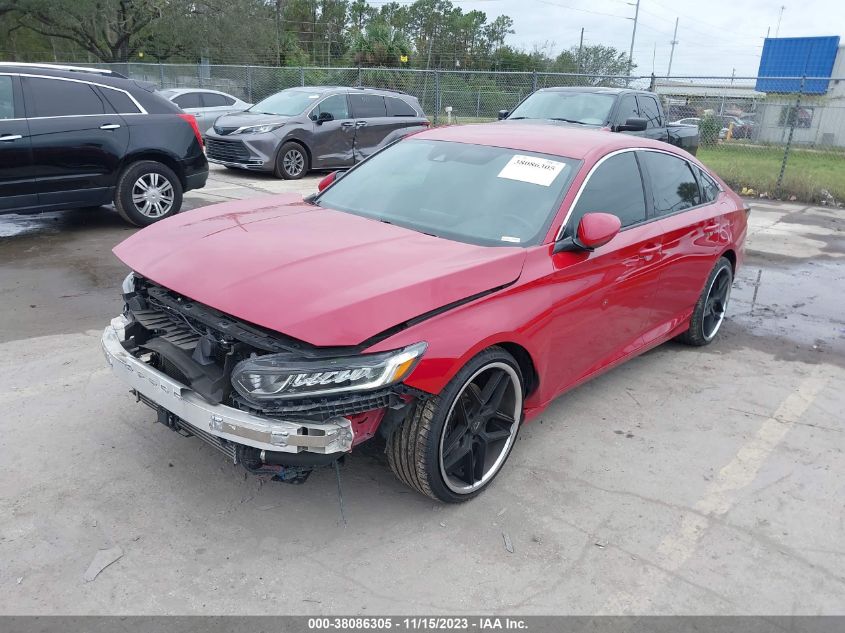 VIN 1HGCV1F34KA165649 2019 HONDA ACCORD SPORT
