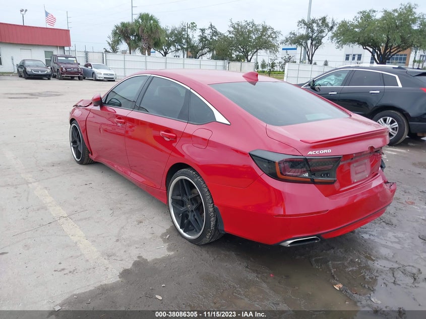 VIN 1HGCV1F34KA165649 2019 HONDA ACCORD SPORT