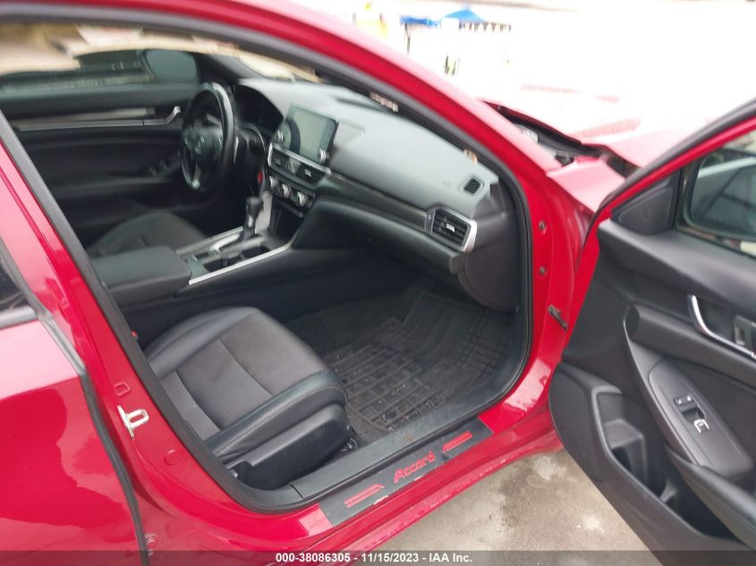 VIN 1HGCV1F34KA165649 2019 HONDA ACCORD SPORT