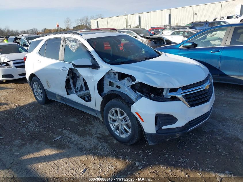 2022 CHEVROLET EQUINOX LT - 2GNAXUEV0N6113545