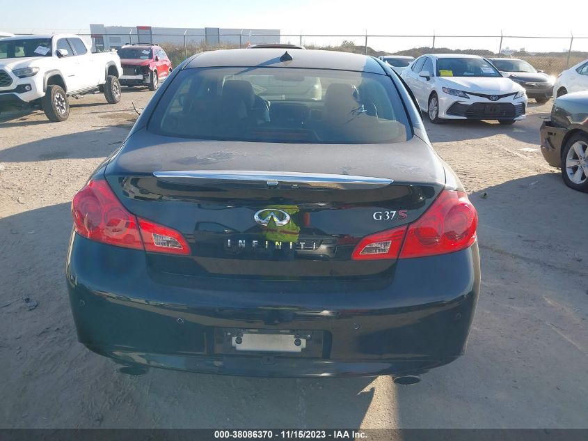 2013 INFINITI G37 JOURNEY JN1CV6AP7DM717509