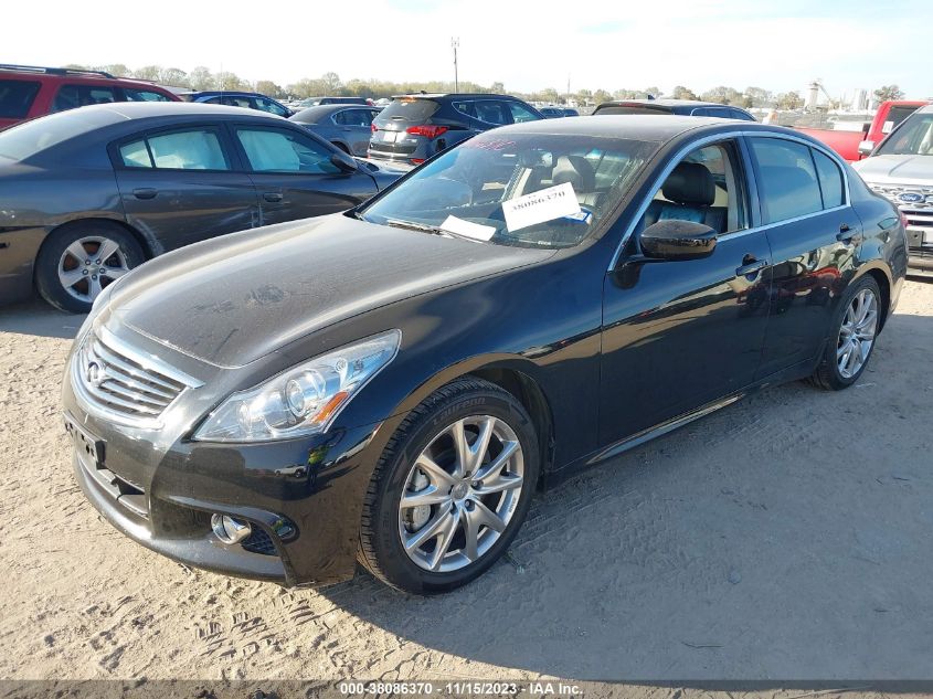 2013 INFINITI G37 JOURNEY JN1CV6AP7DM717509