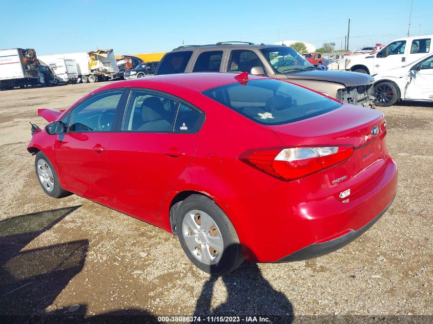 2016 KIA FORTE LX - KNAFK4A66G5562400