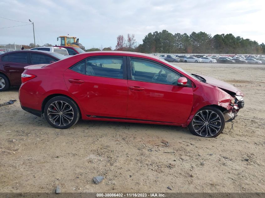 2015 TOYOTA COROLLA L/LE/LE PLS/PRM/S/S PLS - 2T1BURHE0FC356674