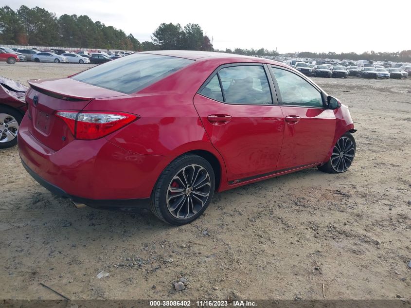 2015 TOYOTA COROLLA L/LE/LE PLS/PRM/S/S PLS - 2T1BURHE0FC356674