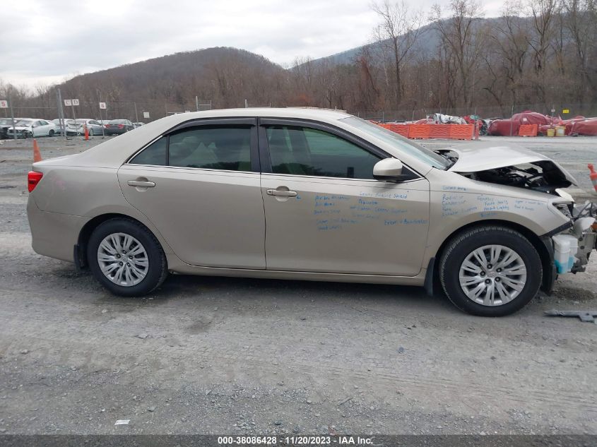 2013 TOYOTA CAMRY L/LE/SE/XLE - 4T1BF1FK0DU707745
