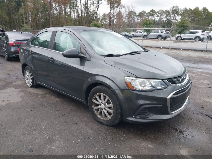 2017 CHEVROLET SONIC LT - 1G1JD5SG2H4123683