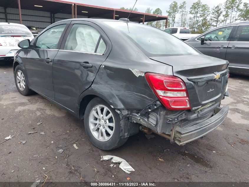 2017 CHEVROLET SONIC LT - 1G1JD5SG2H4123683