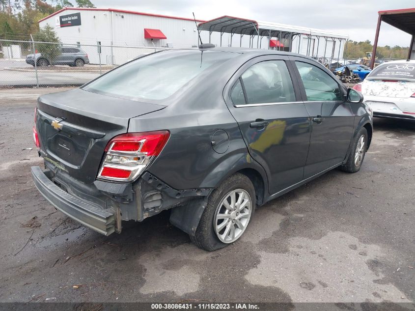 2017 CHEVROLET SONIC LT - 1G1JD5SG2H4123683