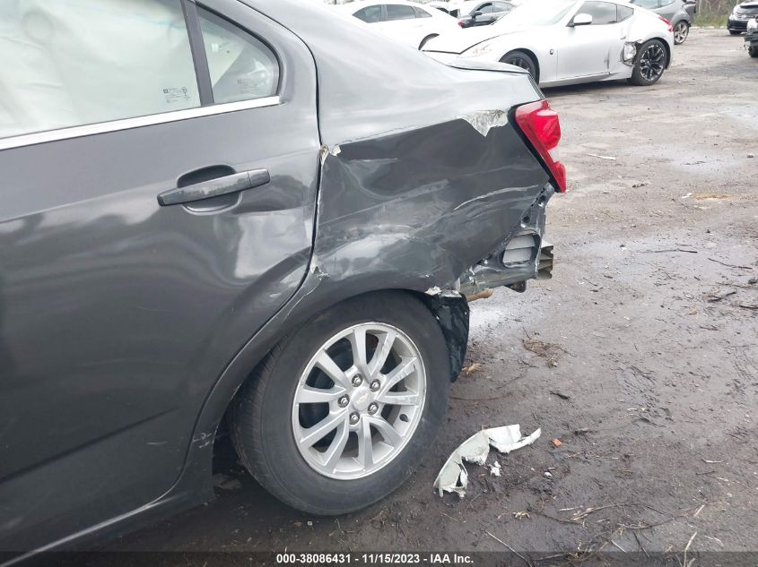 2017 CHEVROLET SONIC LT - 1G1JD5SG2H4123683
