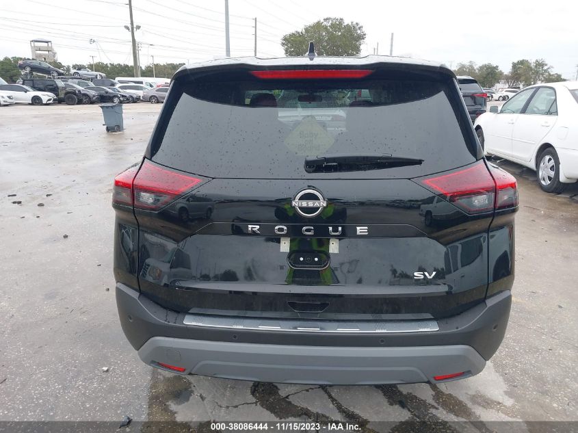 VIN 5N1BT3BA3PC820701 2023 NISSAN ROGUE SV