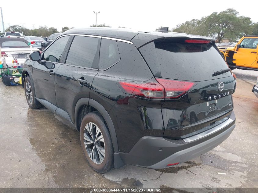 VIN 5N1BT3BA3PC820701 2023 NISSAN ROGUE SV
