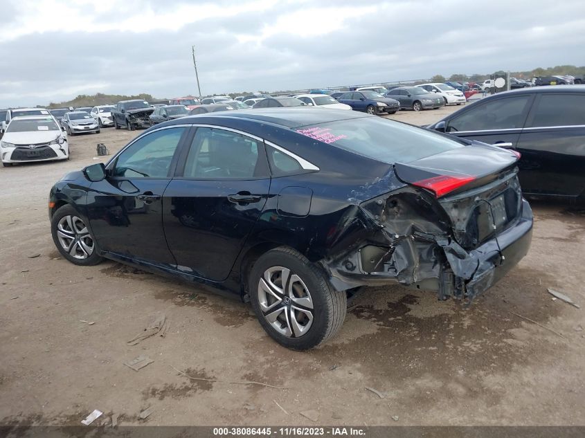 2016 HONDA CIVIC LX - 19XFC2F52GE022146