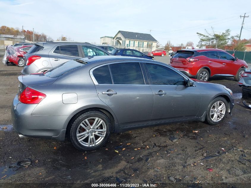 2013 INFINITI G37X - JN1CV6AR6DM768968