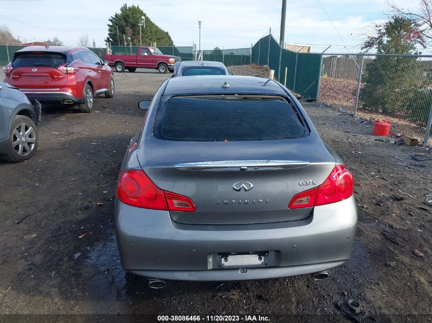 2013 INFINITI G37X - JN1CV6AR6DM768968