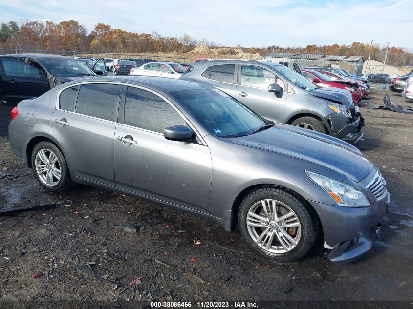 2013 INFINITI G37X - JN1CV6AR6DM768968