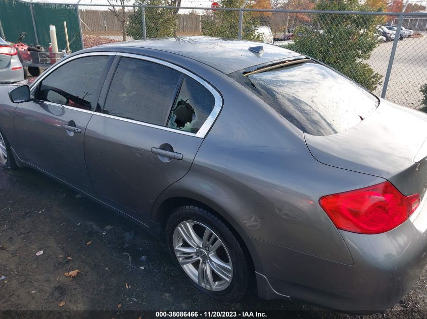 2013 INFINITI G37X - JN1CV6AR6DM768968