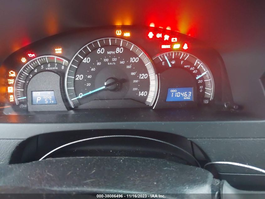 2013 TOYOTA CAMRY L/SE/LE/XLE - 4T1BF1FK5DU652399