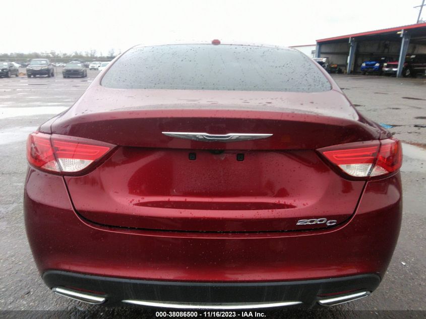 2015 CHRYSLER 200 C - 1C3CCCCG2FN549052