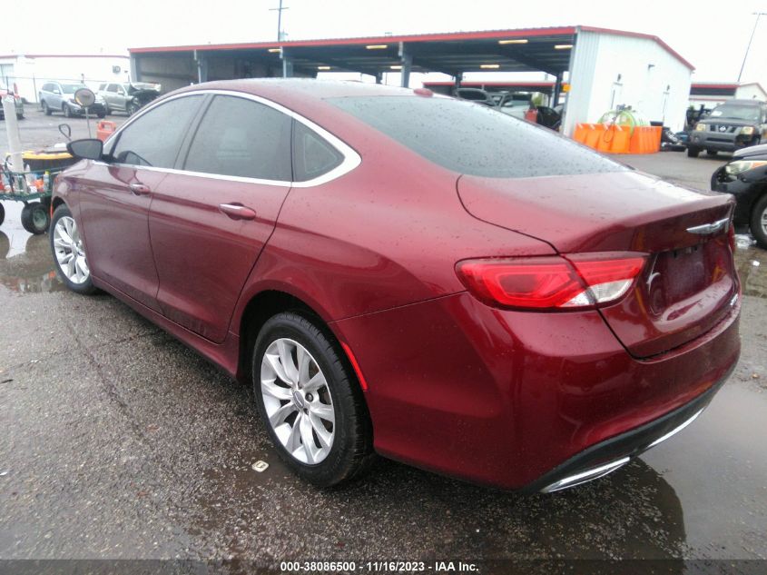 2015 CHRYSLER 200 C - 1C3CCCCG2FN549052