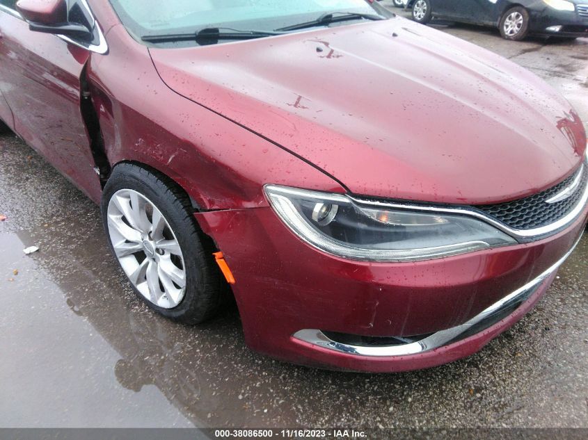 2015 CHRYSLER 200 C - 1C3CCCCG2FN549052