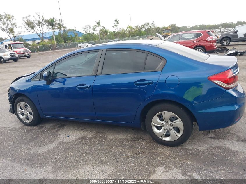 2015 HONDA CIVIC LX - 19XFB2F52FE086852