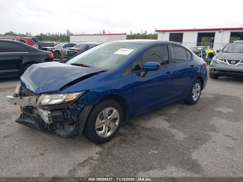 2015 HONDA CIVIC LX - 19XFB2F52FE086852