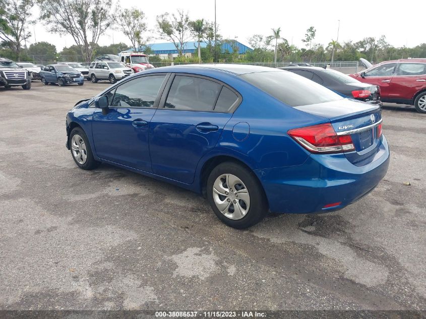 2015 HONDA CIVIC LX - 19XFB2F52FE086852