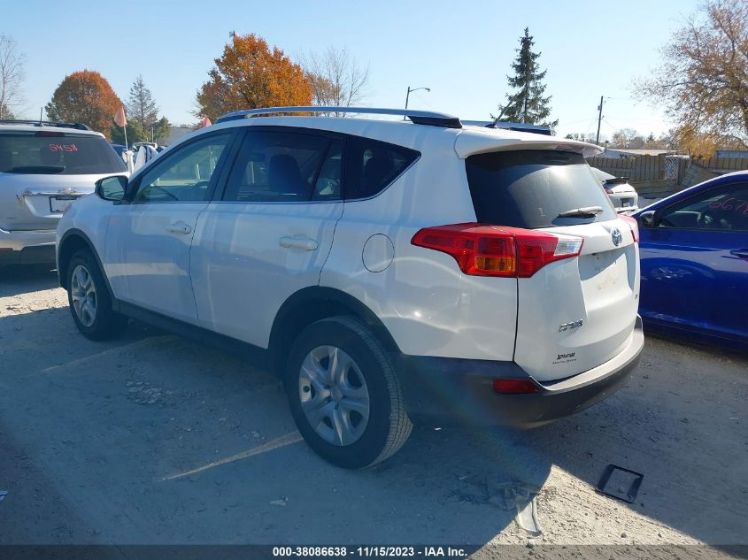 2013 TOYOTA RAV4 LE - JTMZFREV2DD009635