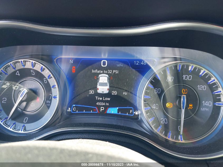 2019 CHRYSLER 300 TOURING - 2C3CCAAG9KH747251