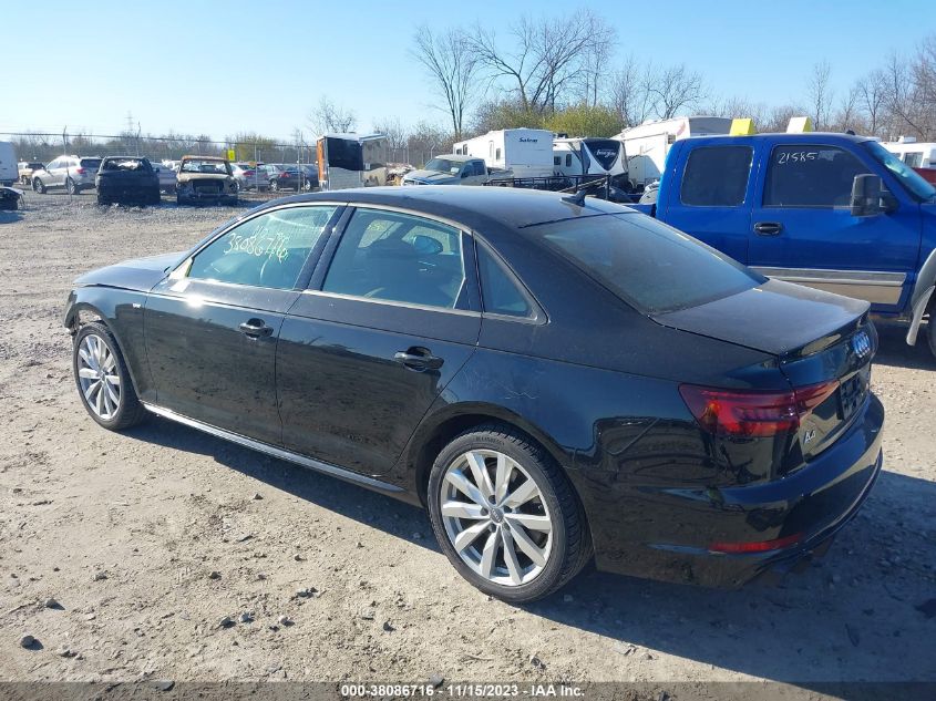 WAUDNAF46JA114127 2018 AUDI A4, photo no. 3