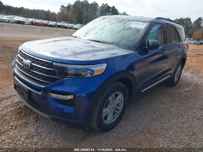 VIN 1FMSK7DH6MGA48686 2021 FORD EXPLORER XLT