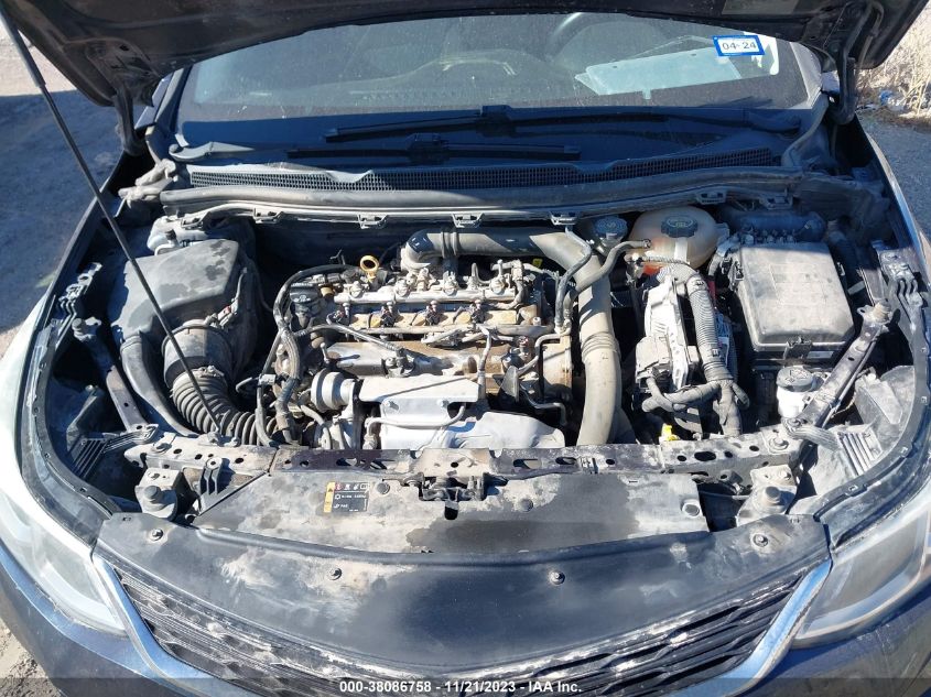2016 CHEVROLET CRUZE LS AUTO - 1G1BC5SM1G7272953