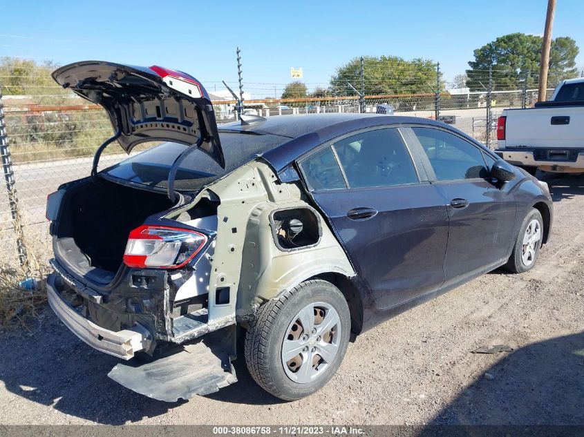 2016 CHEVROLET CRUZE LS AUTO - 1G1BC5SM1G7272953