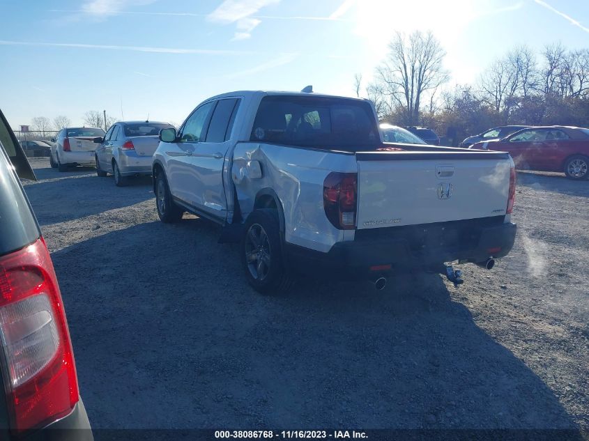 VIN 5FPYK3F55PB037839 2023 HONDA RIDGELINE RTL