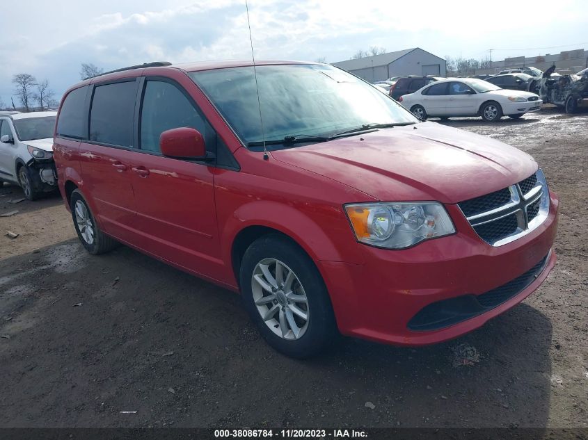 2014 DODGE GRAND CARAVAN SXT - 2C4RDGCG3ER321640
