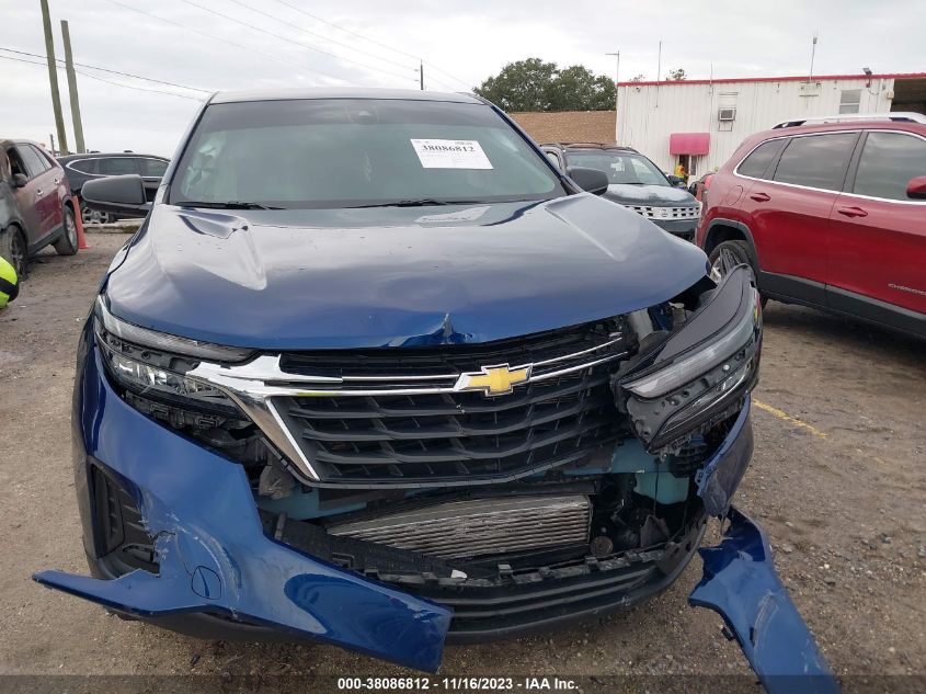 2022 CHEVROLET EQUINOX FWD LS - 3GNAXHEVXNS157867