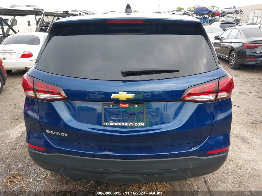 2022 CHEVROLET EQUINOX FWD LS - 3GNAXHEVXNS157867