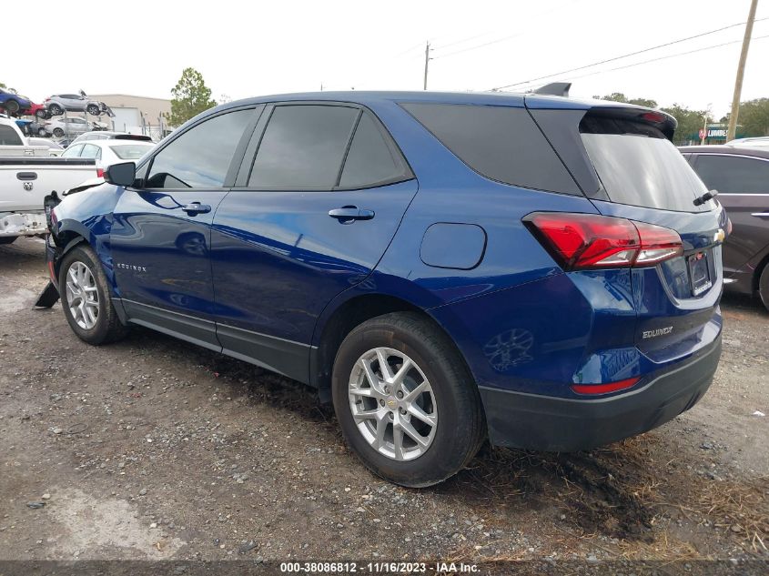 2022 CHEVROLET EQUINOX FWD LS - 3GNAXHEVXNS157867