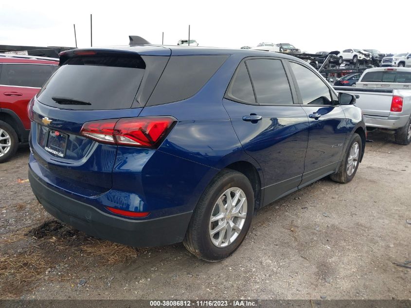 2022 CHEVROLET EQUINOX FWD LS - 3GNAXHEVXNS157867