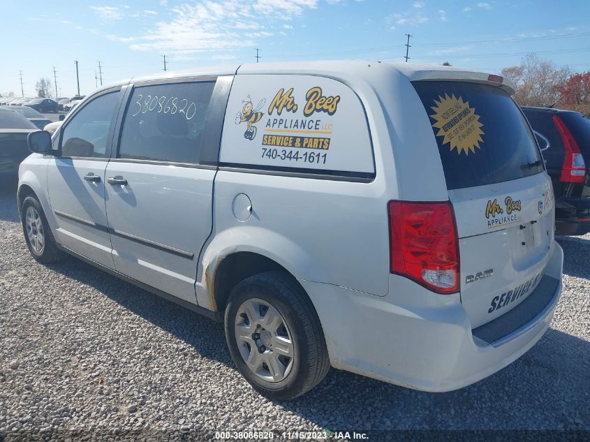 2014 RAM CARGO TRADESMAN 2C4RRGAG5ER171700