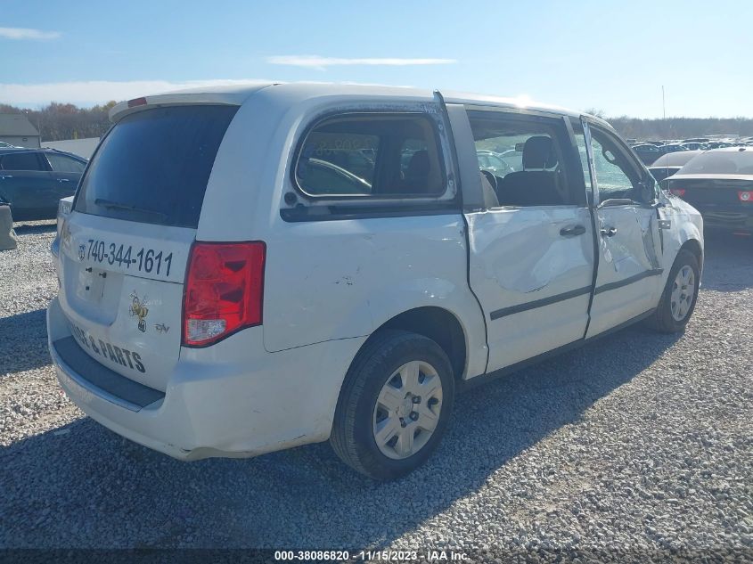 2014 RAM CARGO TRADESMAN 2C4RRGAG5ER171700