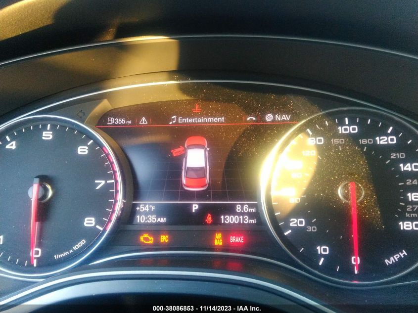 2014 AUDI A6 2.0T PREMIUM - WAUGFAFC4EN012292