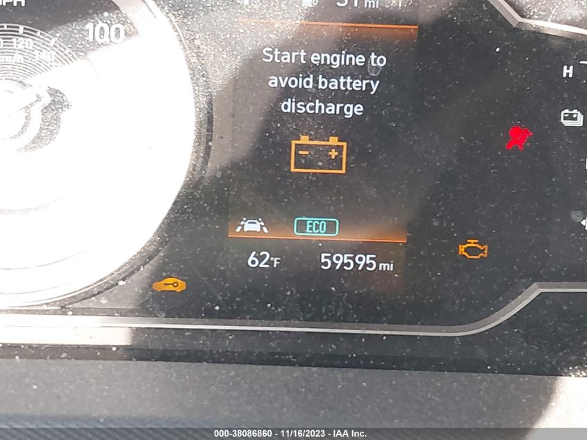 2022 HYUNDAI IONIQ HYBRID BLUE - KMHC65LC6NU284860