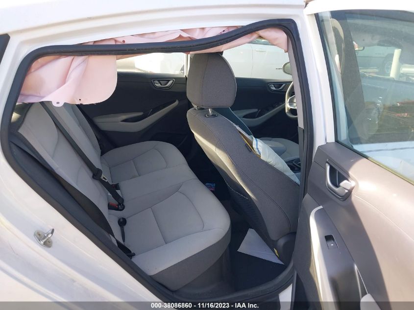 2022 HYUNDAI IONIQ HYBRID BLUE - KMHC65LC6NU284860