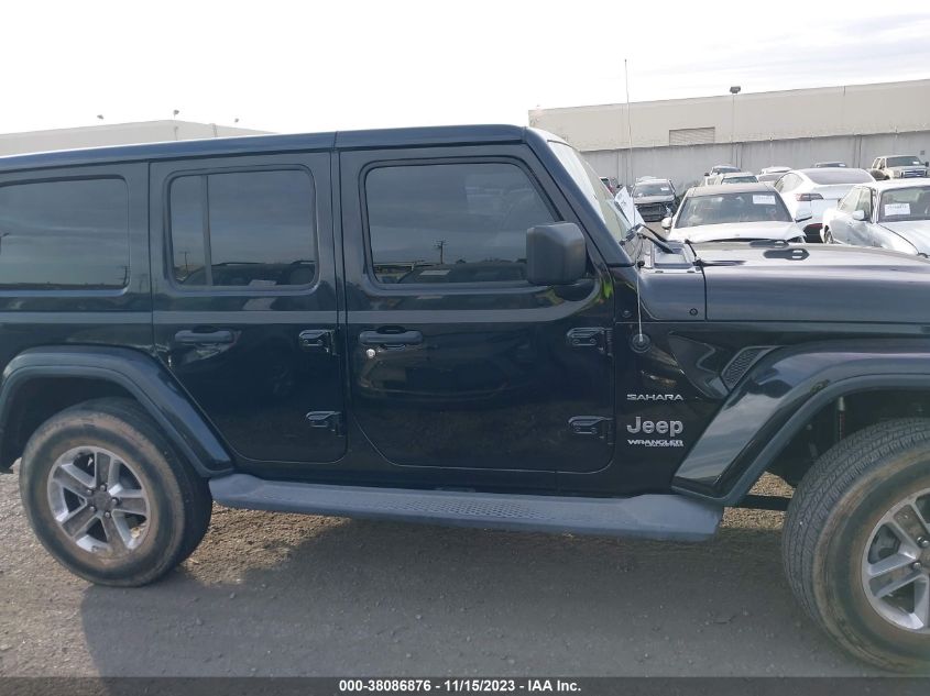 2018 JEEP WRANGLER UNLIMITED SAHARA - 1C4HJXEG0JW191447