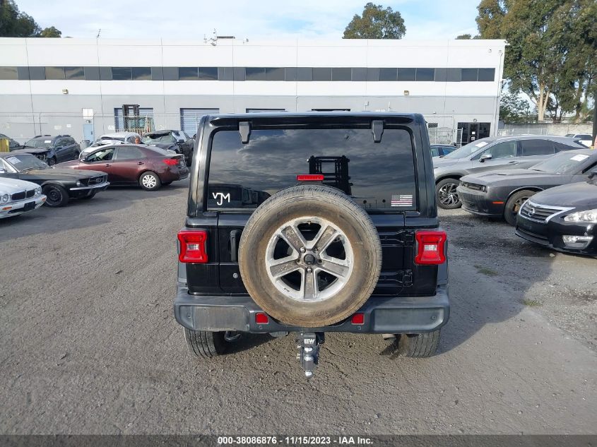 2018 JEEP WRANGLER UNLIMITED SAHARA - 1C4HJXEG0JW191447