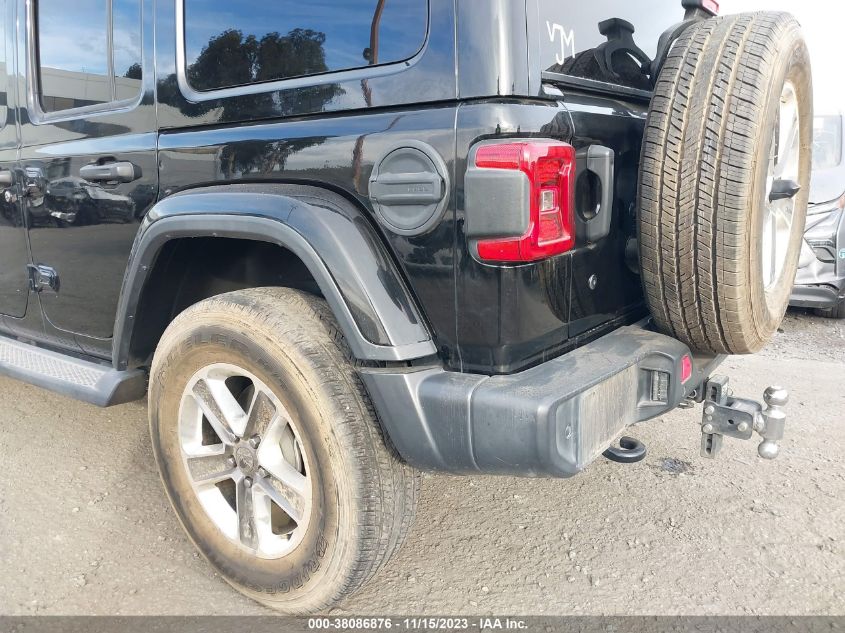 2018 JEEP WRANGLER UNLIMITED SAHARA - 1C4HJXEG0JW191447