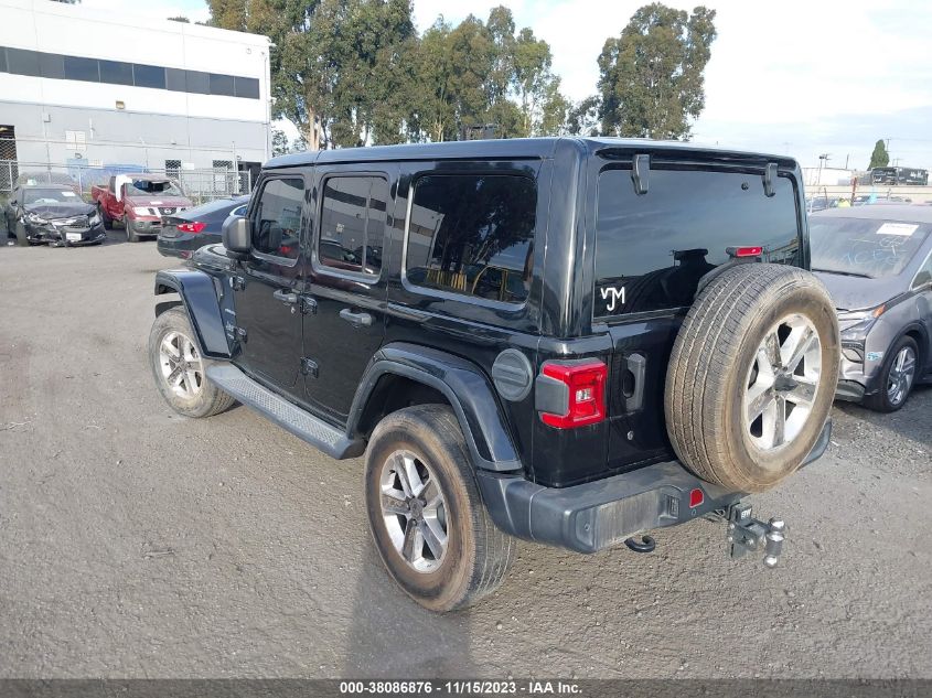 2018 JEEP WRANGLER UNLIMITED SAHARA - 1C4HJXEG0JW191447